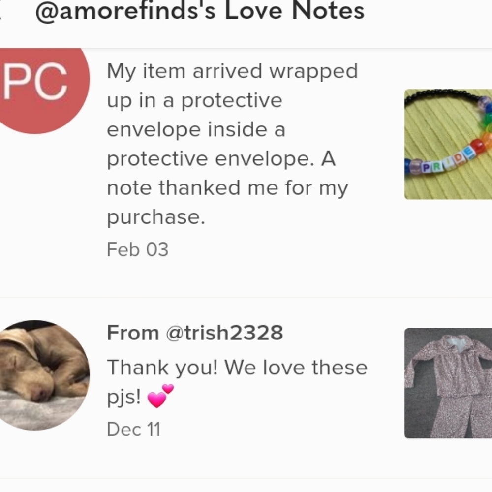 Wonderful reviews from my hand crafted customers - Picture 6 of 9